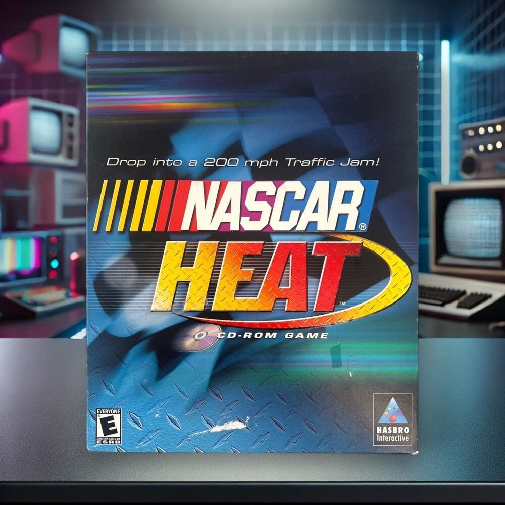 NASCAR Heat PC Big Box Factory Sealed 2000